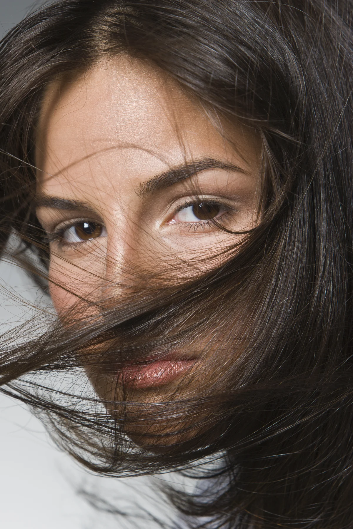 Statisch aufgeladene Haare