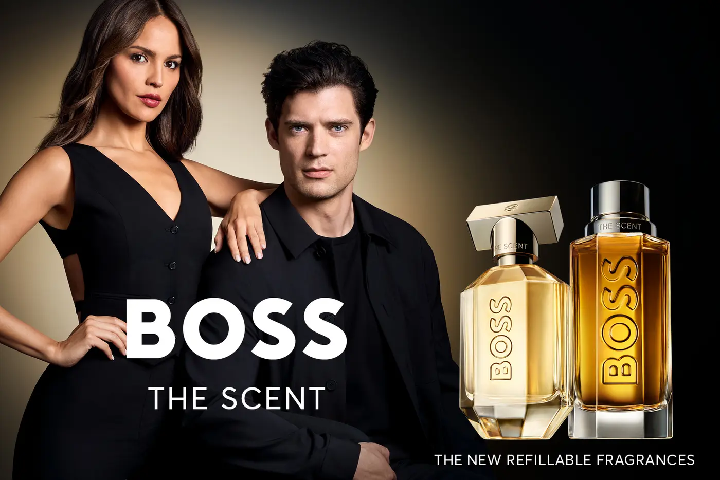 David Corenswet und Eiza González als Kampagnengesichter für BOSS The Scent