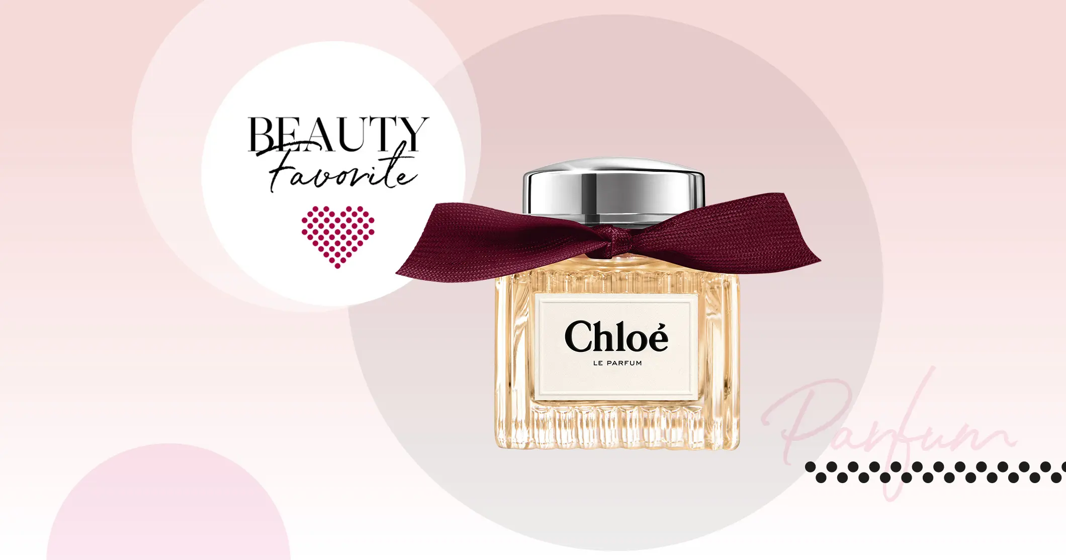 Kampagnenvisual Beauty Favorite, Chloé Le Parfum