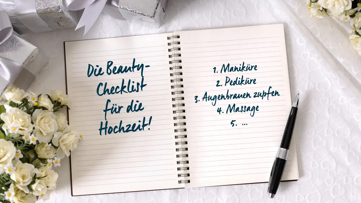 Ein Planer mit Schrift die den Countdown ankündigt