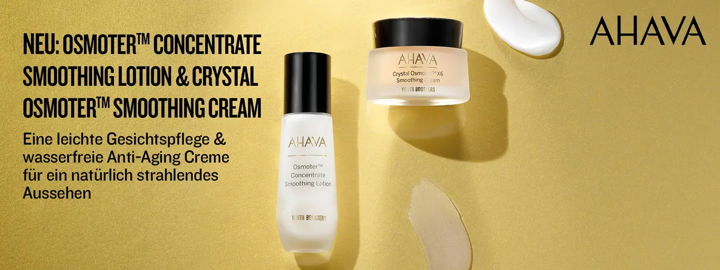 AHAVA Osmoter Lotion und Creme