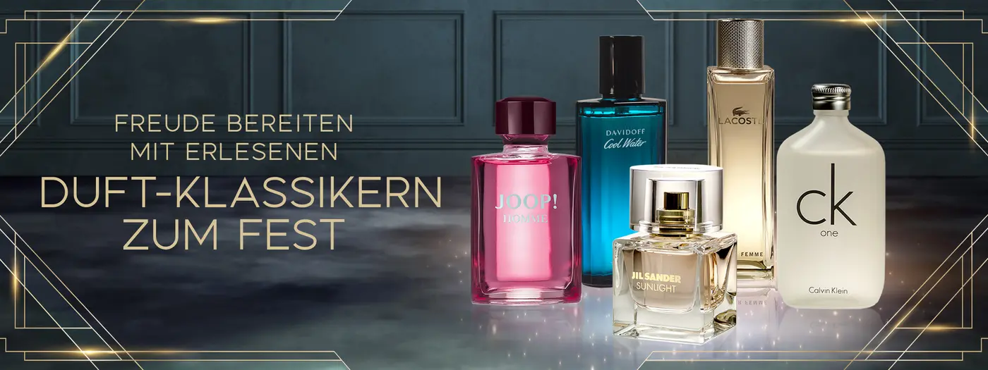 Duft-Klassiker zum Verschenken: Calvin Klein, Joop!, Jil Sander & Lacoste