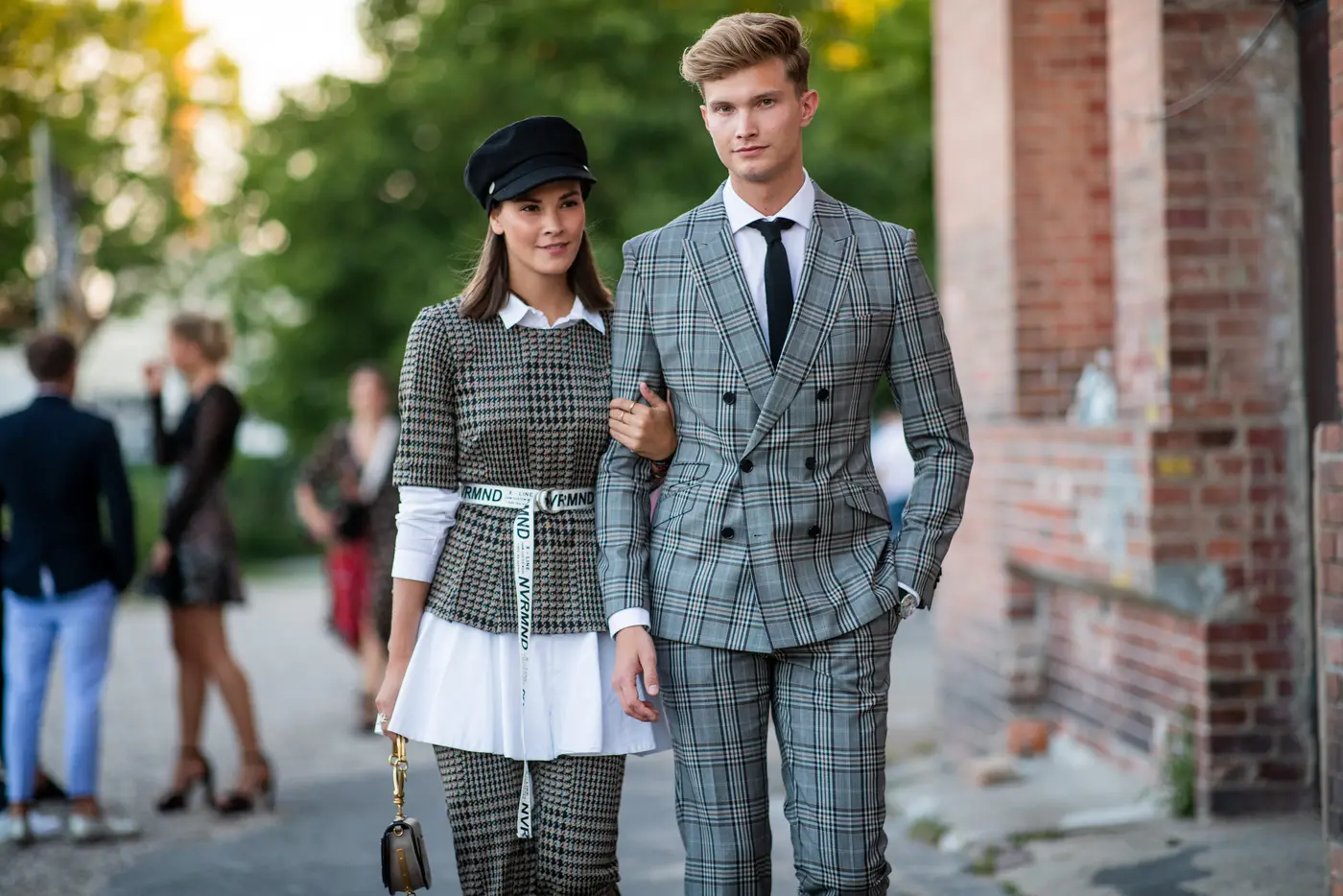 Nina Schwichtenberg und Patrick Kahlo auf der Berliner Fashion Week 2018