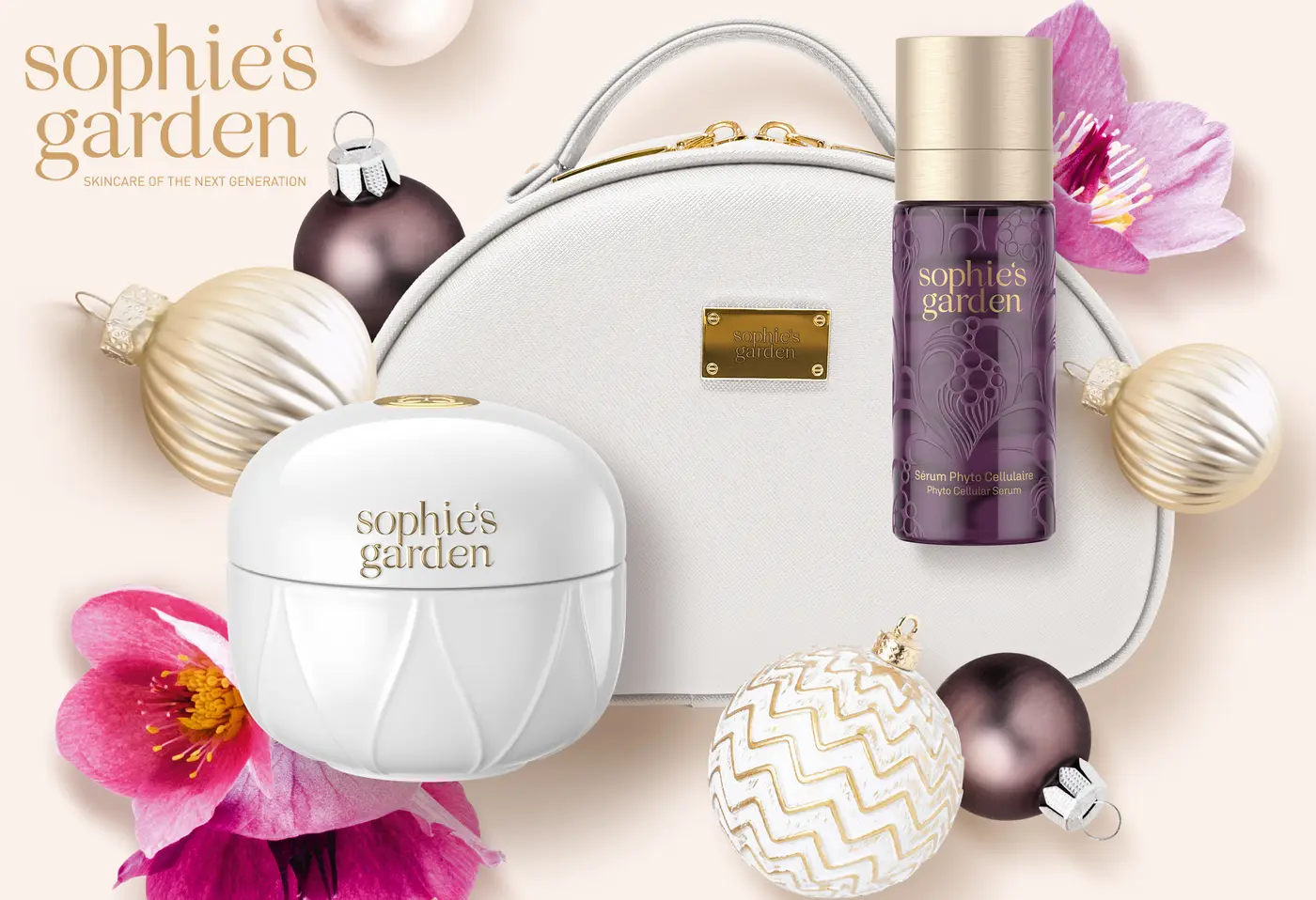 Headergrafik mit Produkten von SOPHIE'S GARDEN