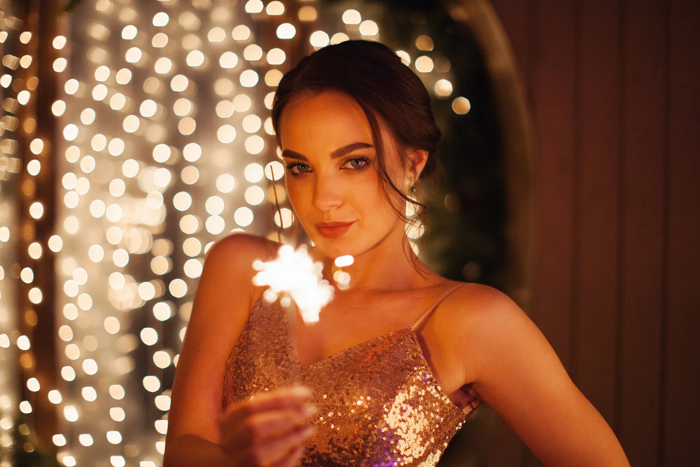 Frau mit Sternenfänger