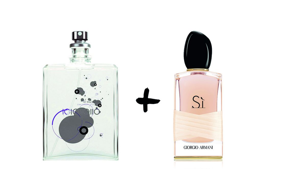 Parfum Flaschen: Molecule One und Si Rose Signature