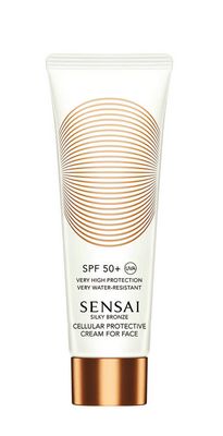 Sensai – Silky Bronze Cellular Protective Cream for Face SPF 50+