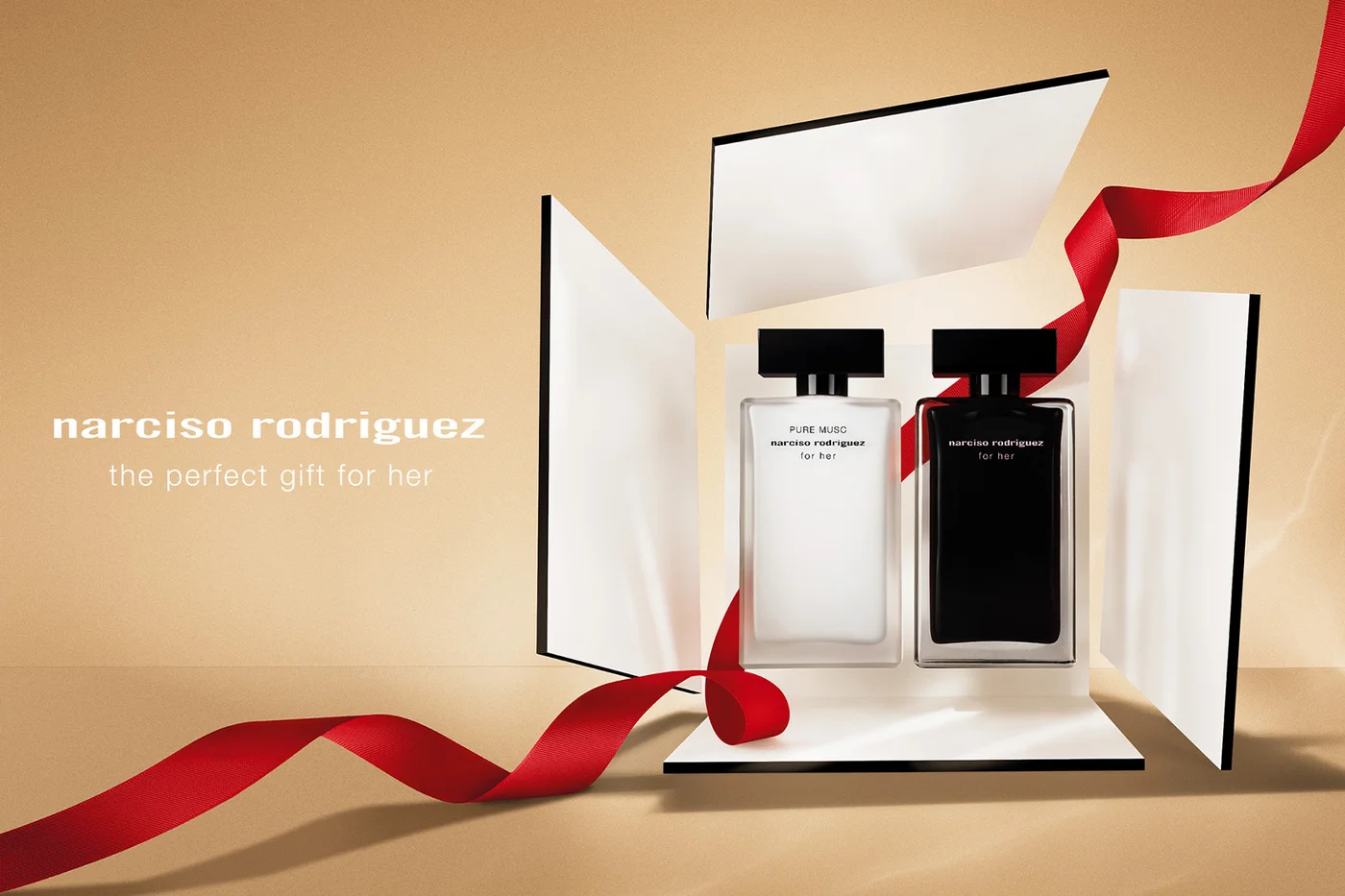 Kampagnenvisual narciso rodriguez mit for her Düften