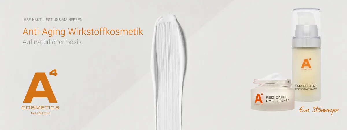 Logo, Creme und Cremetiegel