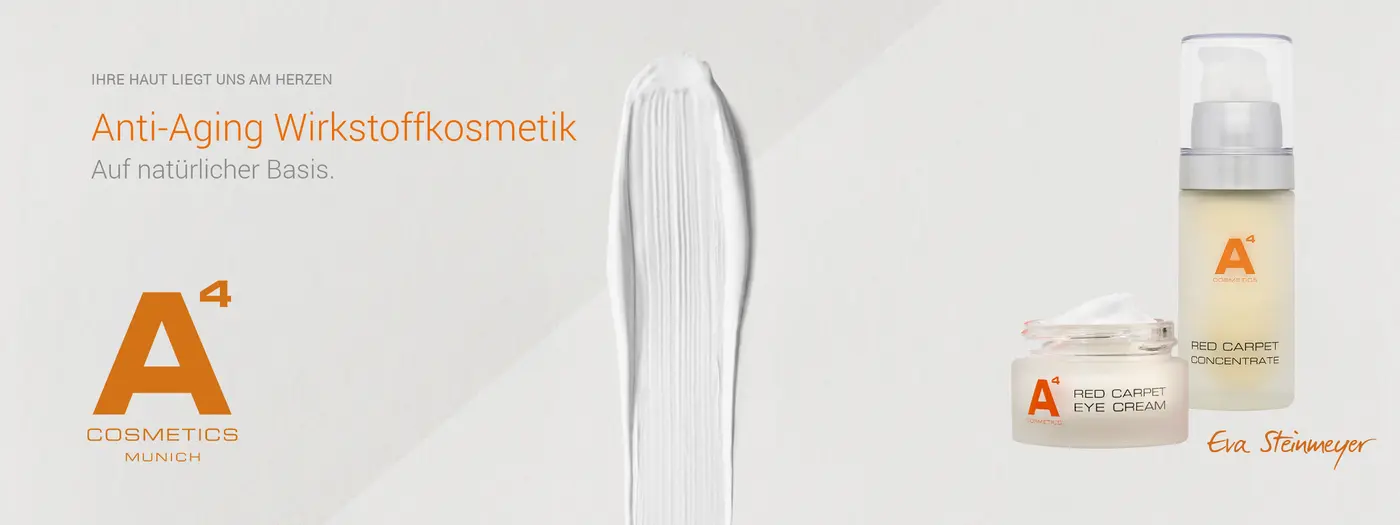 Logo, Creme und Cremetiegel