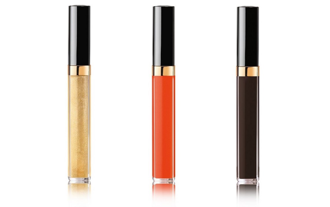 Drei CHANEL Topcoats zum Intensivieren der Lippenfarbe