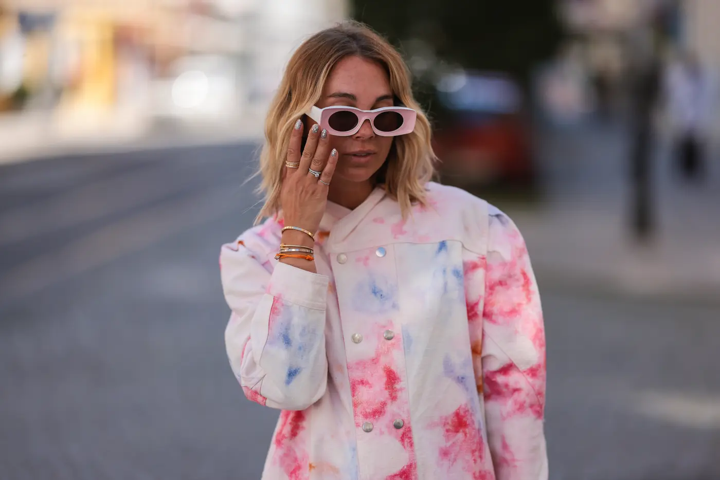 Tie Dye Nails
