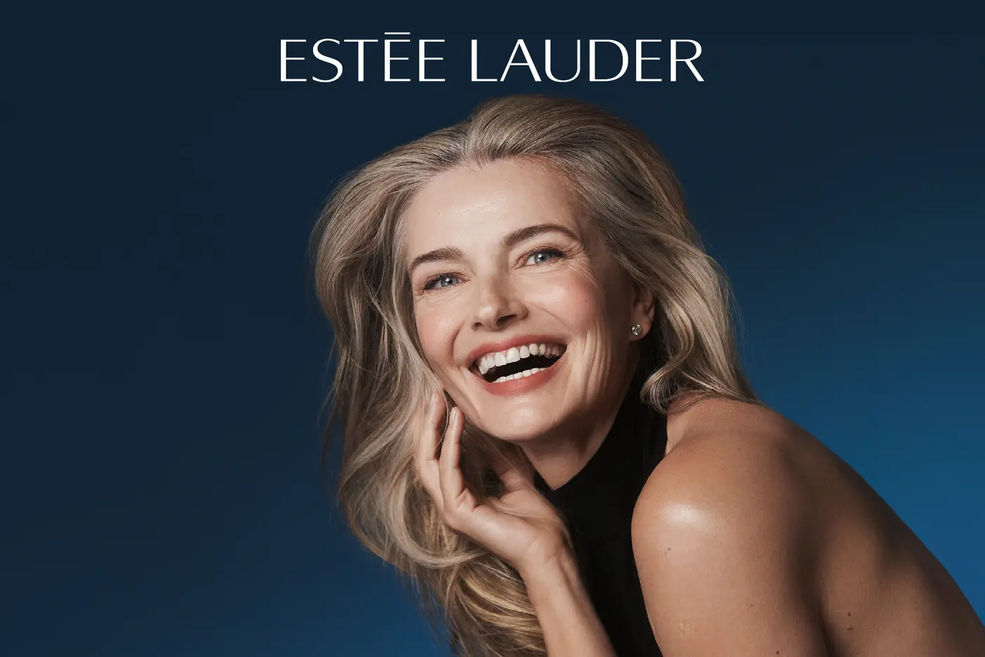 Revitalizing Supreme+ Kollektion von Estée Lauder, Abbildung mit Model