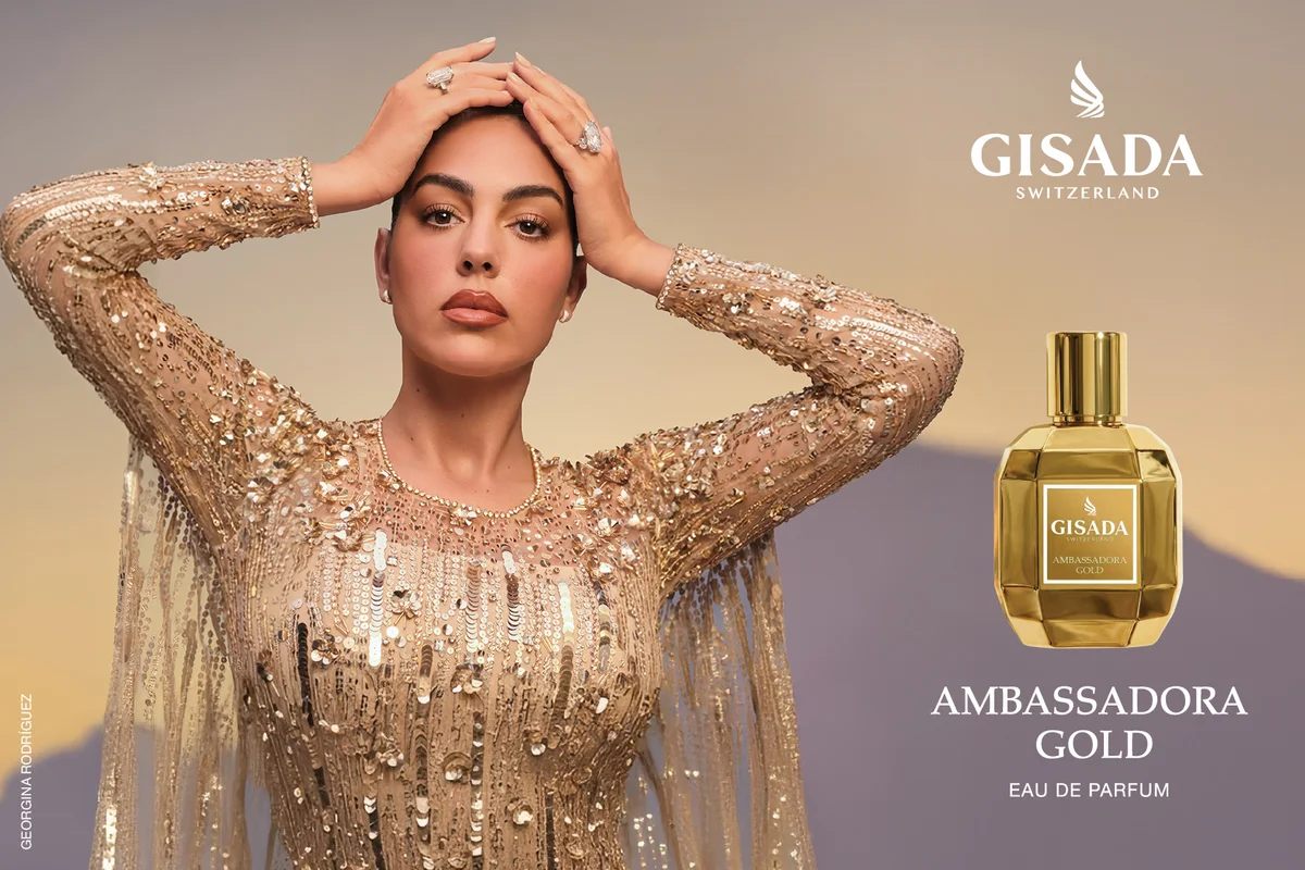 Georgina Rodríguez für GISADA Ambassadora Gold Eau de Parfum