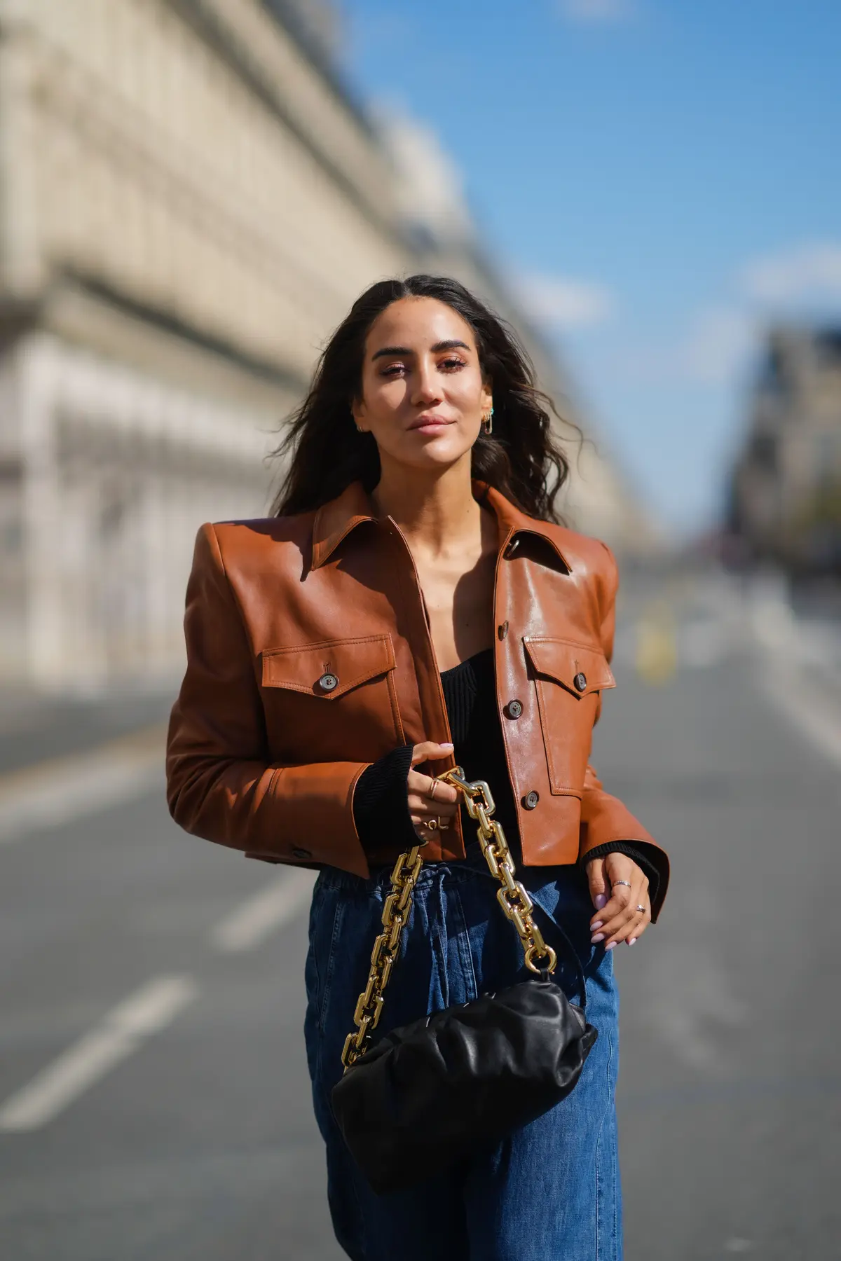 Tamara Kalinic Street Style Fashion in Paris, 2021