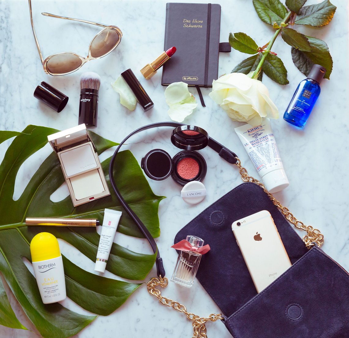 Beauty-Produkte für die Handtasche
