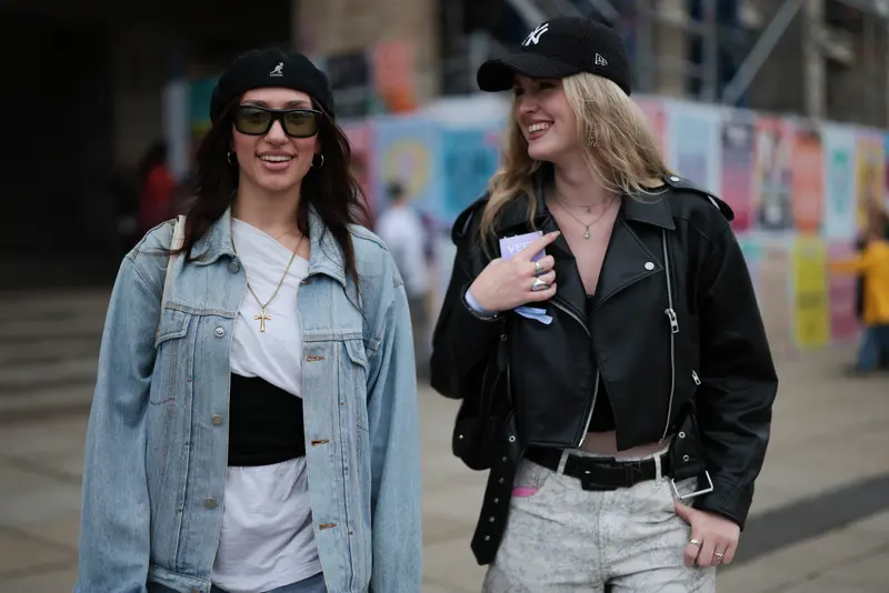 Besucher des Lollapalooza Festivals 2025