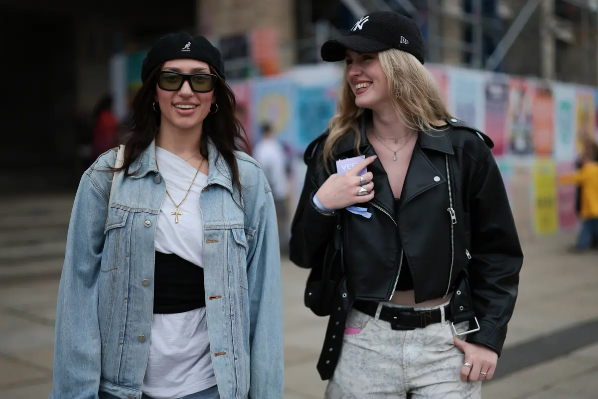 Besucher des Lollapalooza Festivals 2025