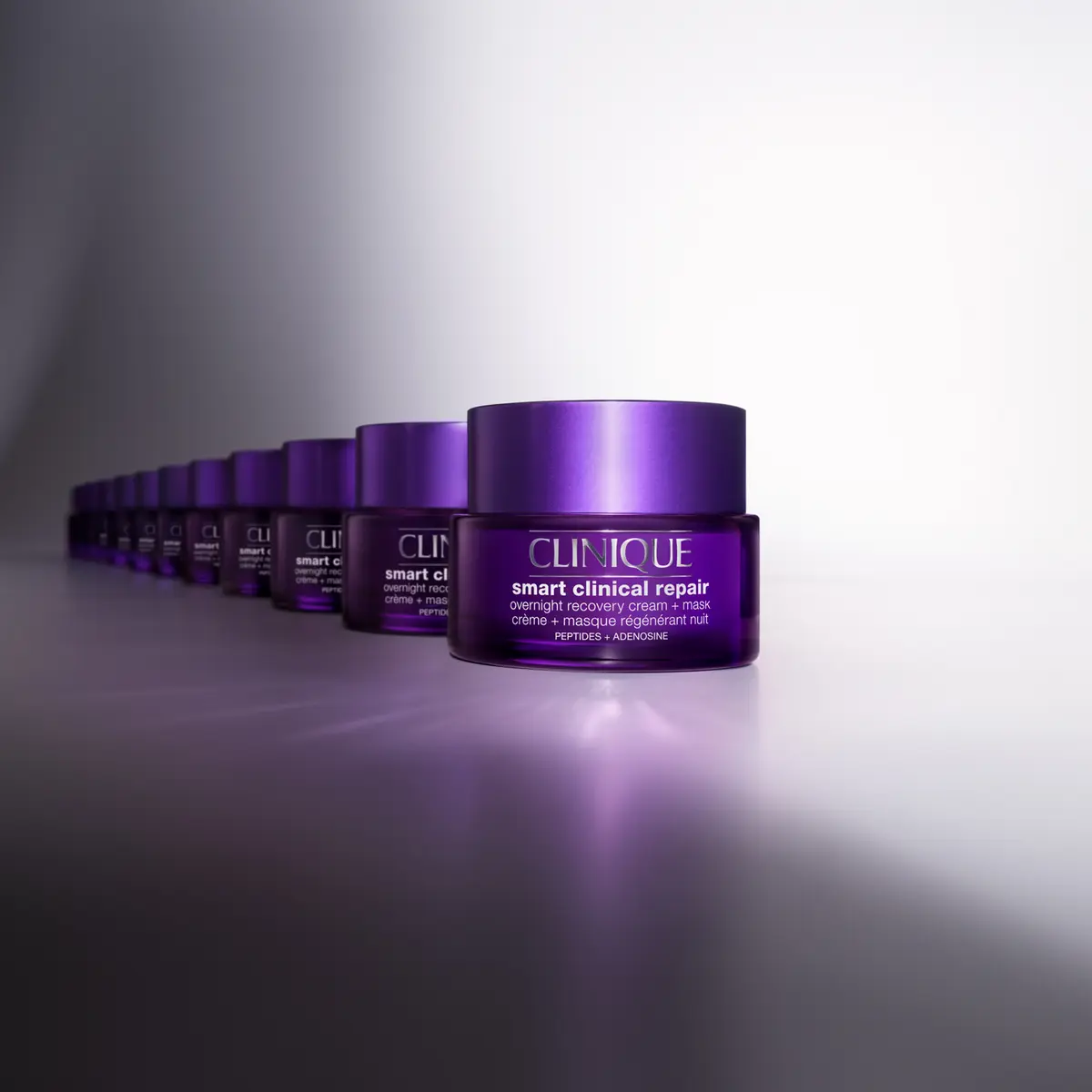 Kampagnenvisual von Clinique Overnight Recovery Cream + Mask