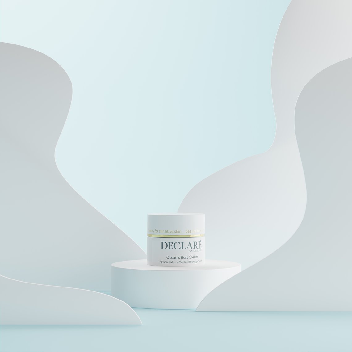 Kampagnenvisual Declaré; Hydro Balance Ocean's Best Cream