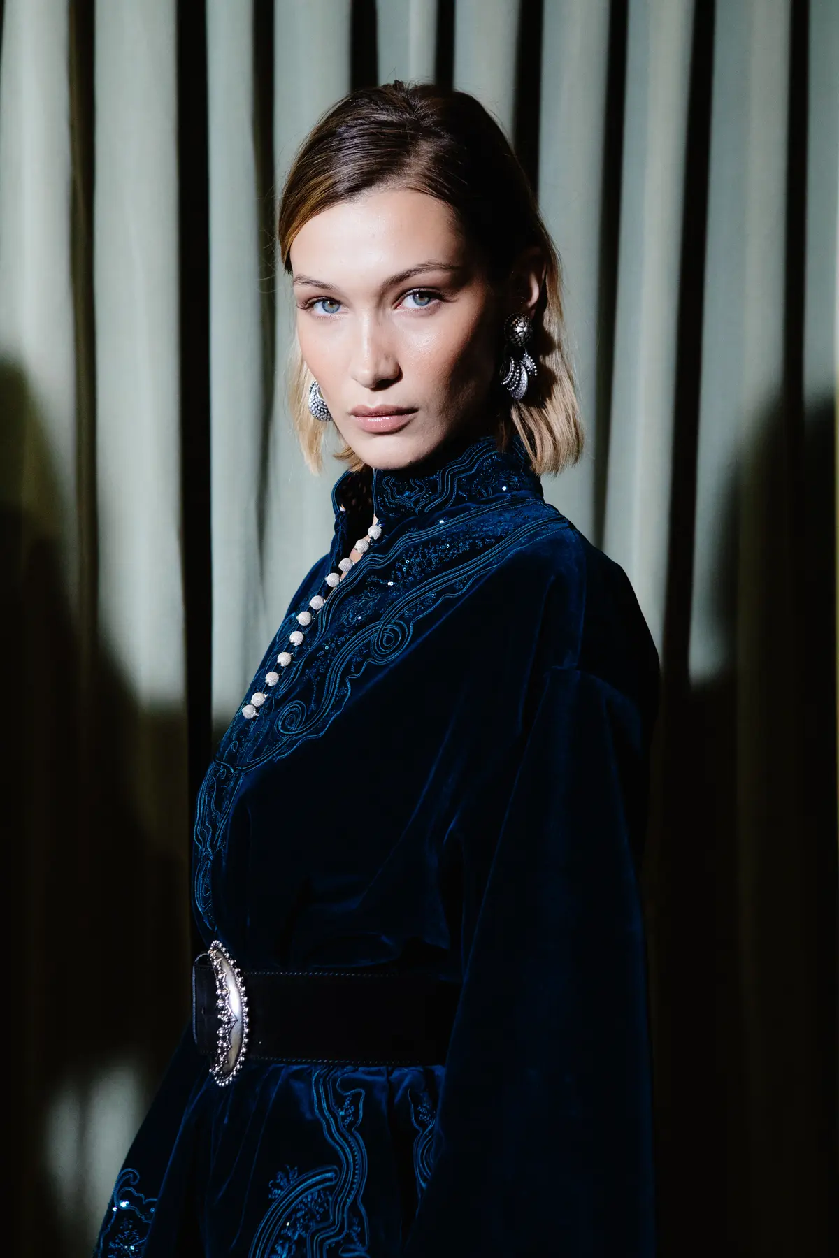 Braune Wimperntusche