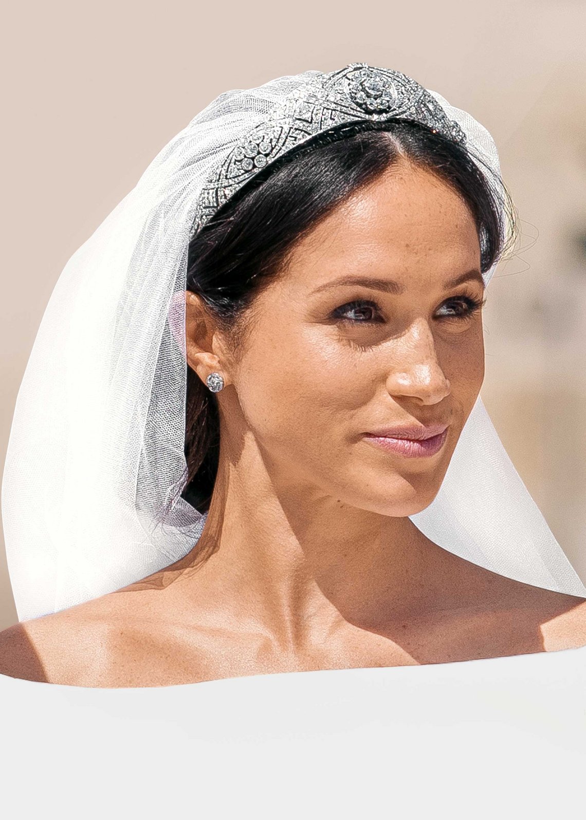 Schauspielerin Meghan Markle trägt dezentes Hochzeits-Make-up