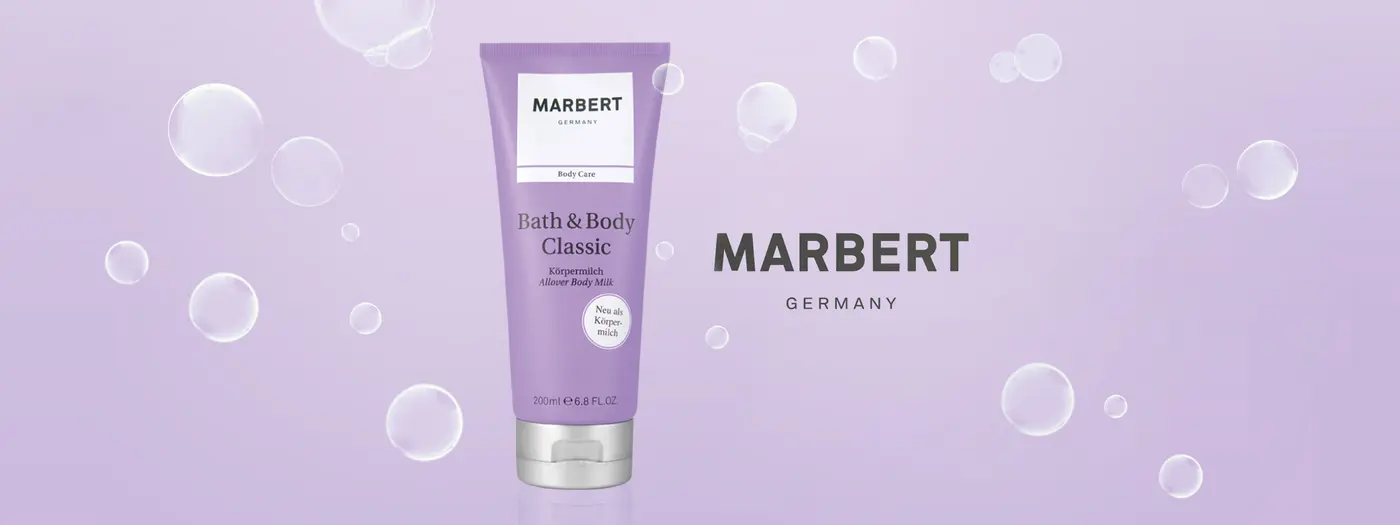 Body Milk und Schriftzug