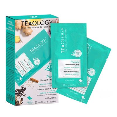 Teaology – Purity Shower Body Wipe Multipack (10 Stück)