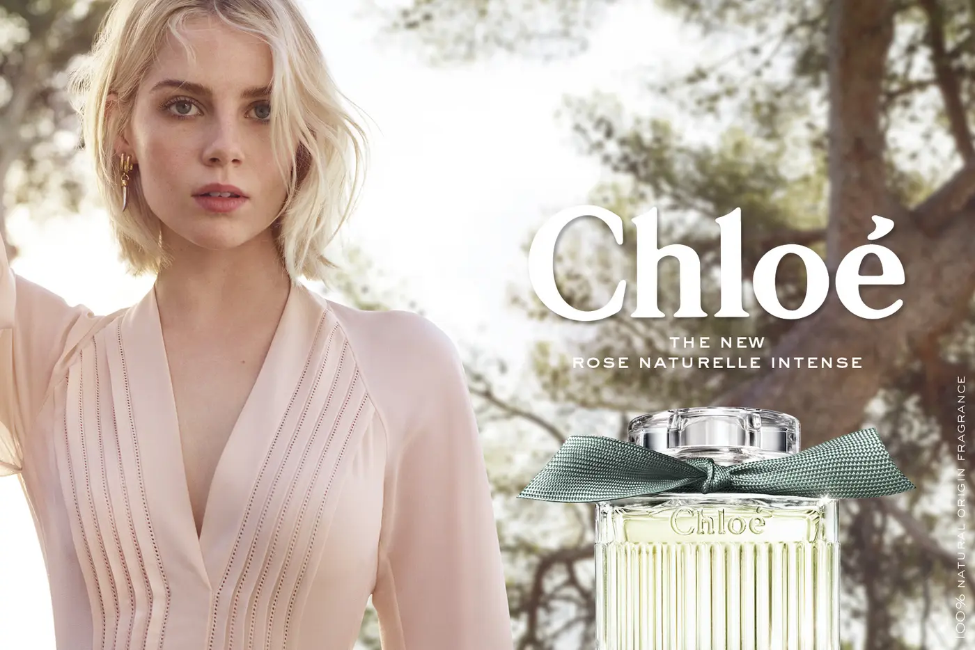 Abbildung: Models und Flakon von Chloé Rose Naturelle Intense