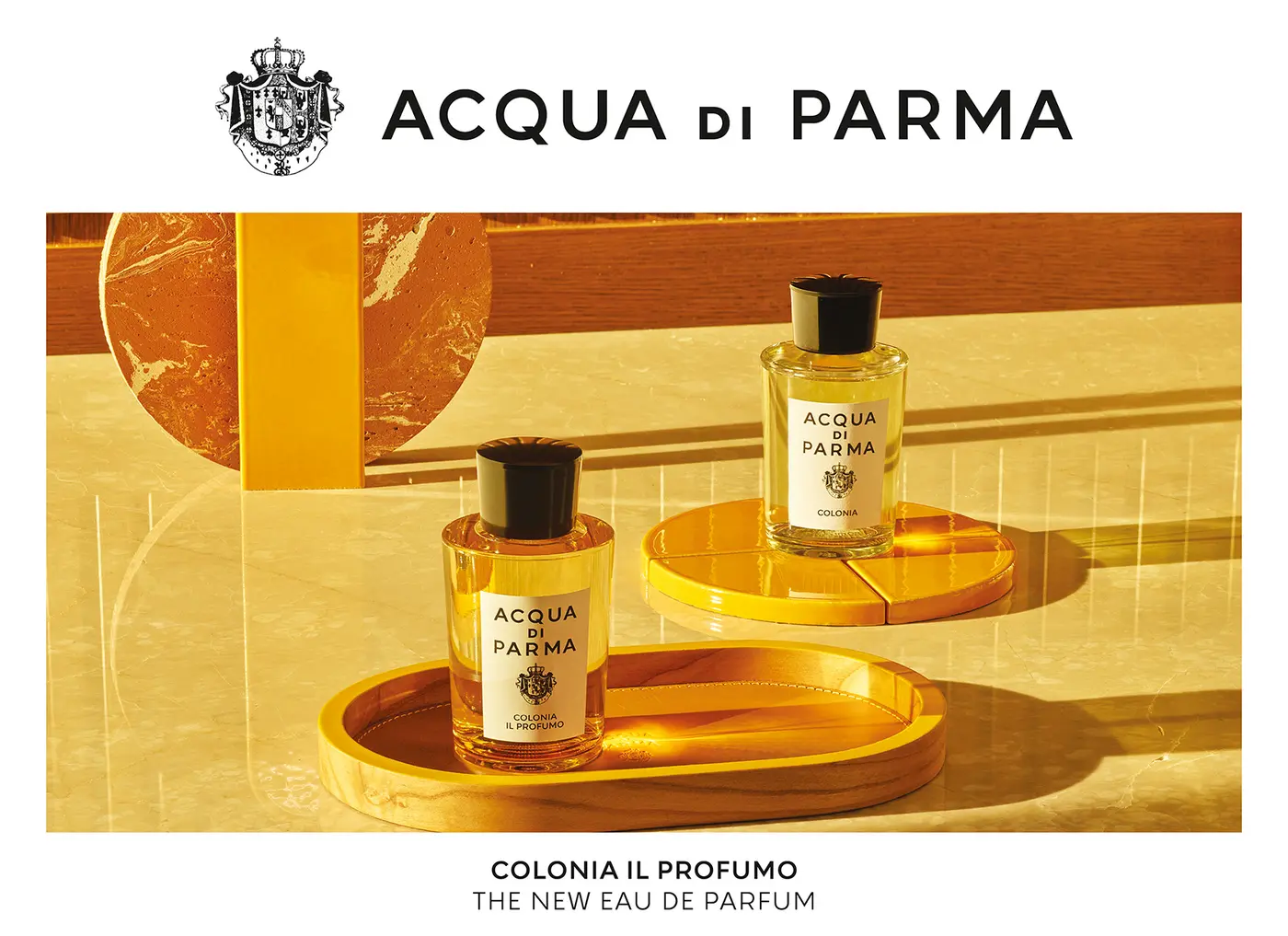 Colonia Il Profumo von Acqua di Parma; Kampagnenvisual