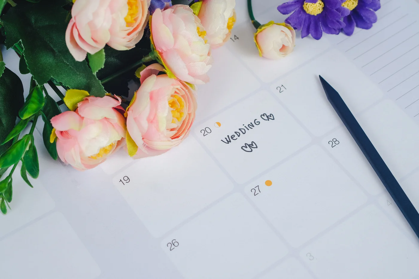 Checkliste Hochzeit Beauty Kalender 