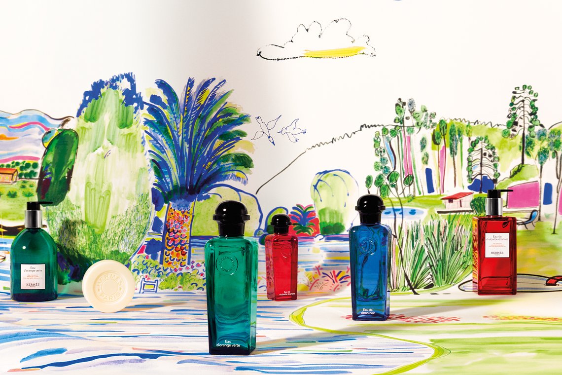 Ein Sommer mit Hermès, Kampagnenvisual