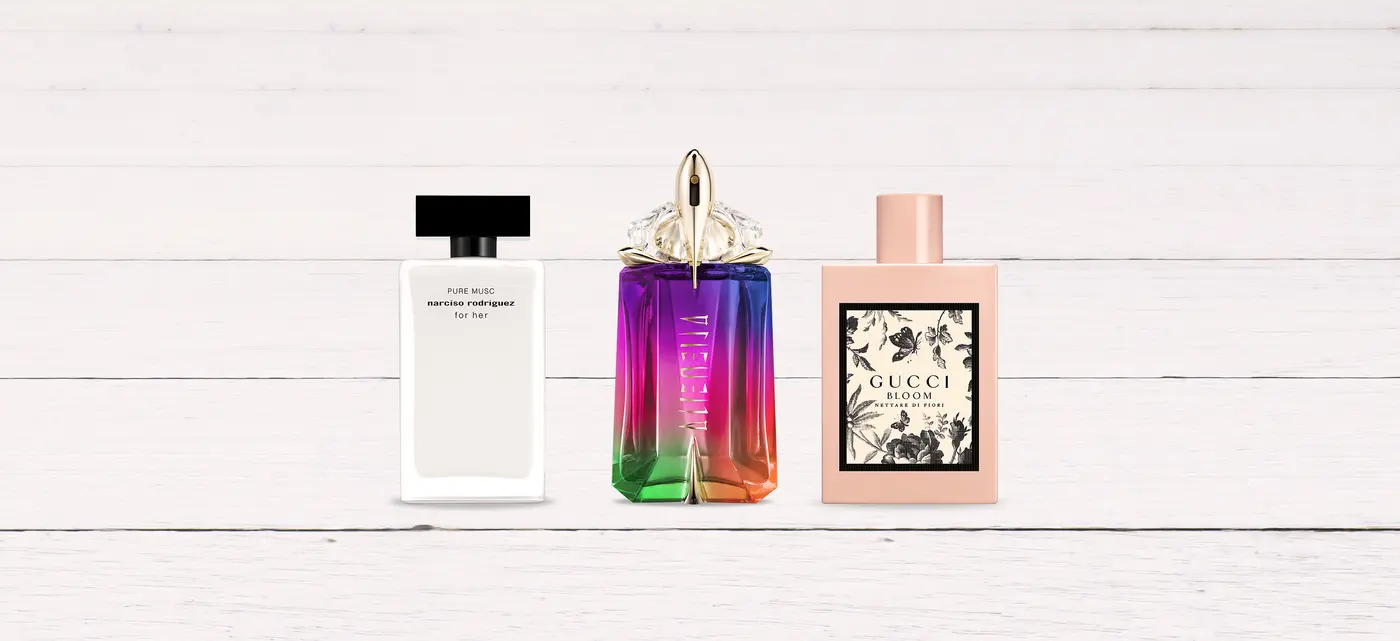 Gucci „Bloom“, Mugler „Alien“ und Narciso Rodriguez „Pure Musc“