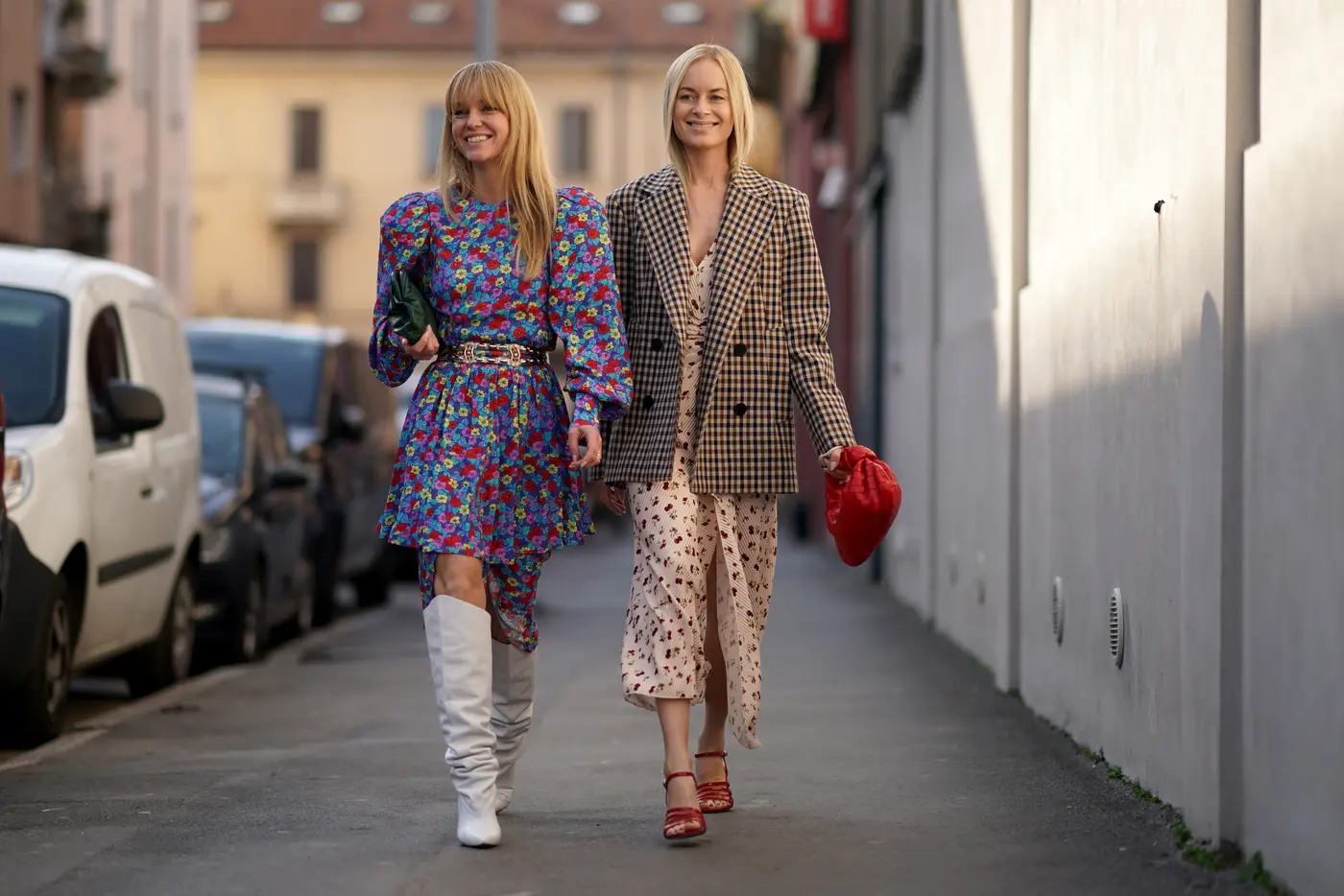 Streetstyle Blumenkleider