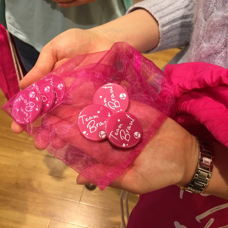 YBPN "Team Braut" Buttons für den Junggesellinnenabschied