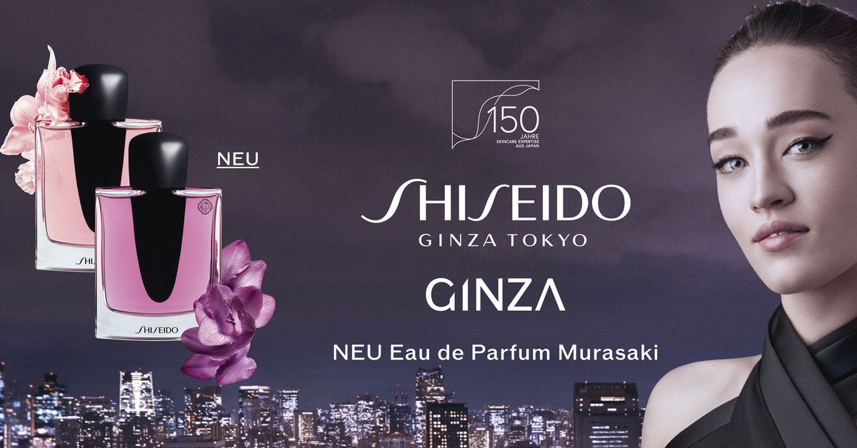GINZA MURASAKI: Das neue Eau de Parfum von SHISEIDO