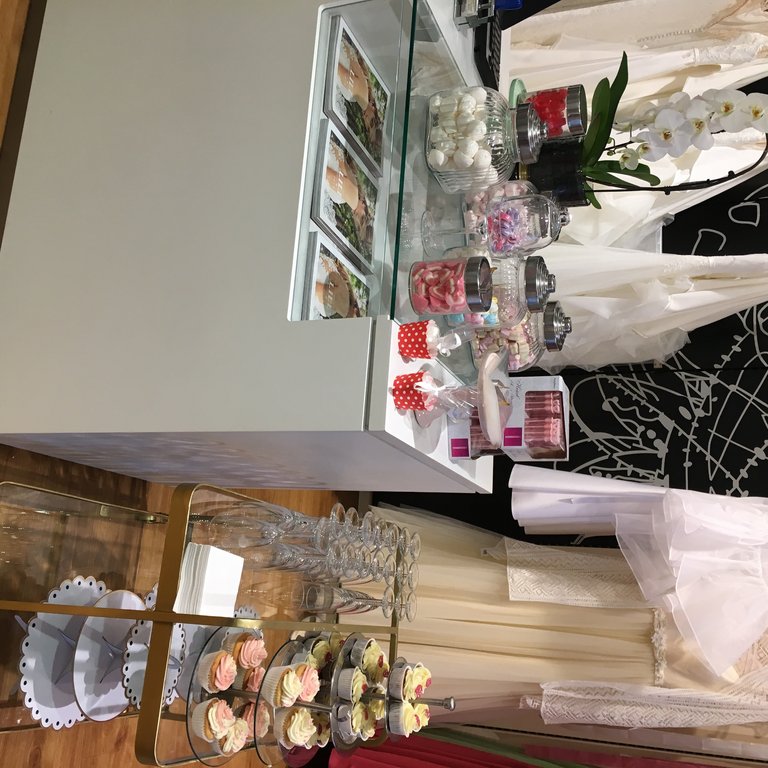 Candybar im LILLY Brautladen