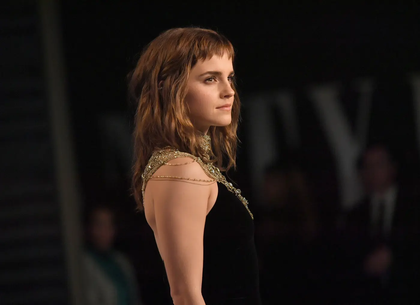 Emma Watson auf der Vanity Fair Oscar Party 2018
