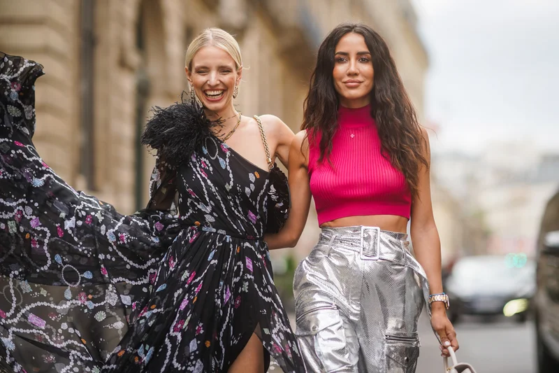 Leonie Hanne at Fashion Week