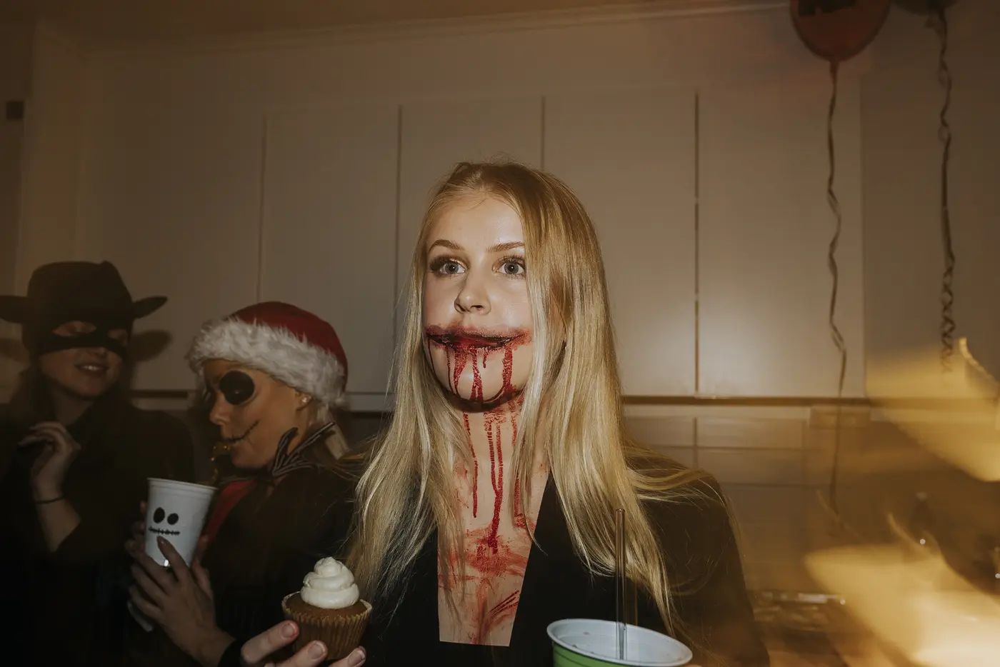 Einfaches Halloween Make-Up