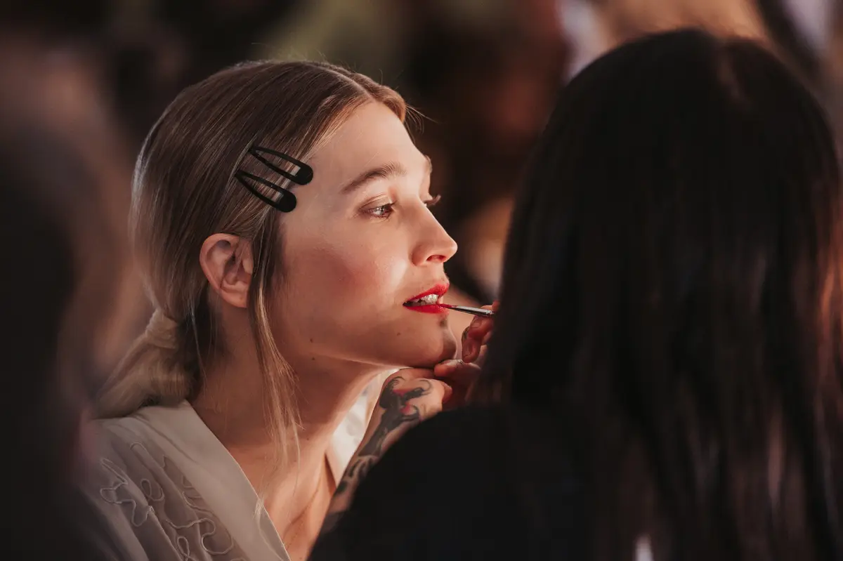 Lippenstift, schminken, Berlin Fashion Week