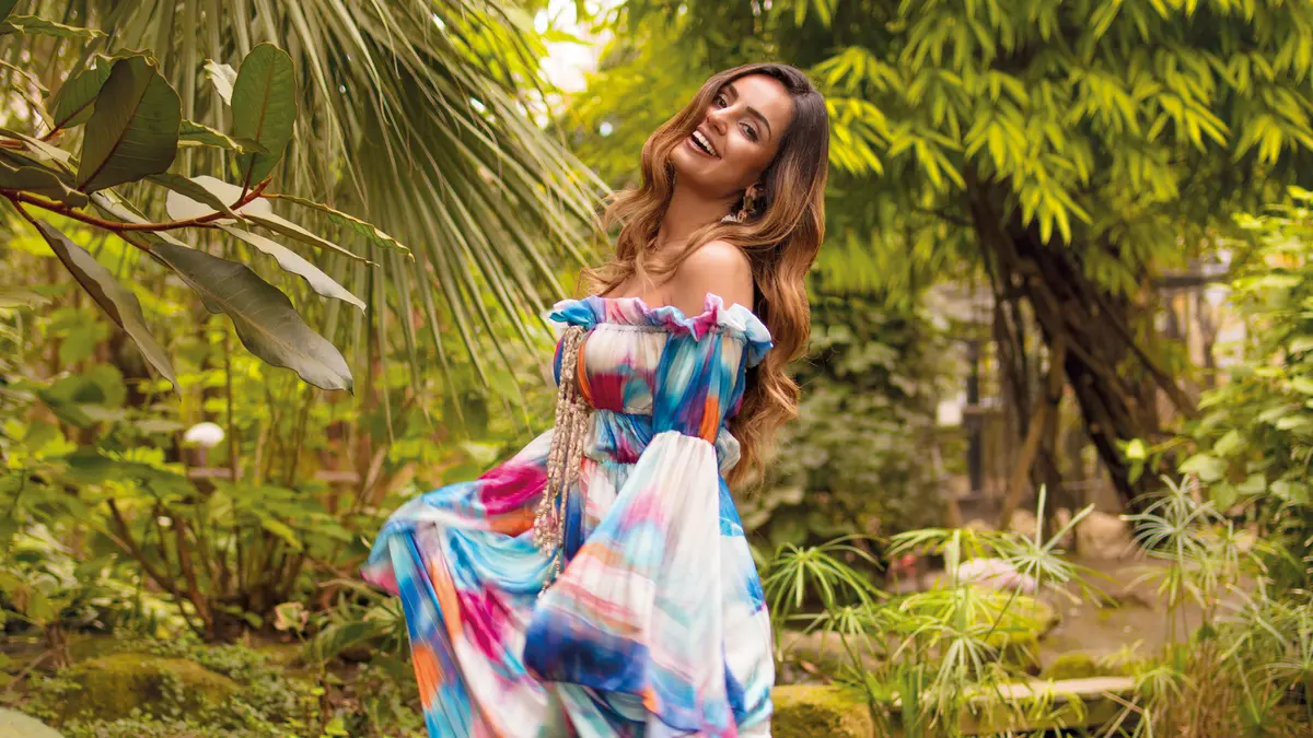 TamTamBeauty Influencerin beim Fotoshooting