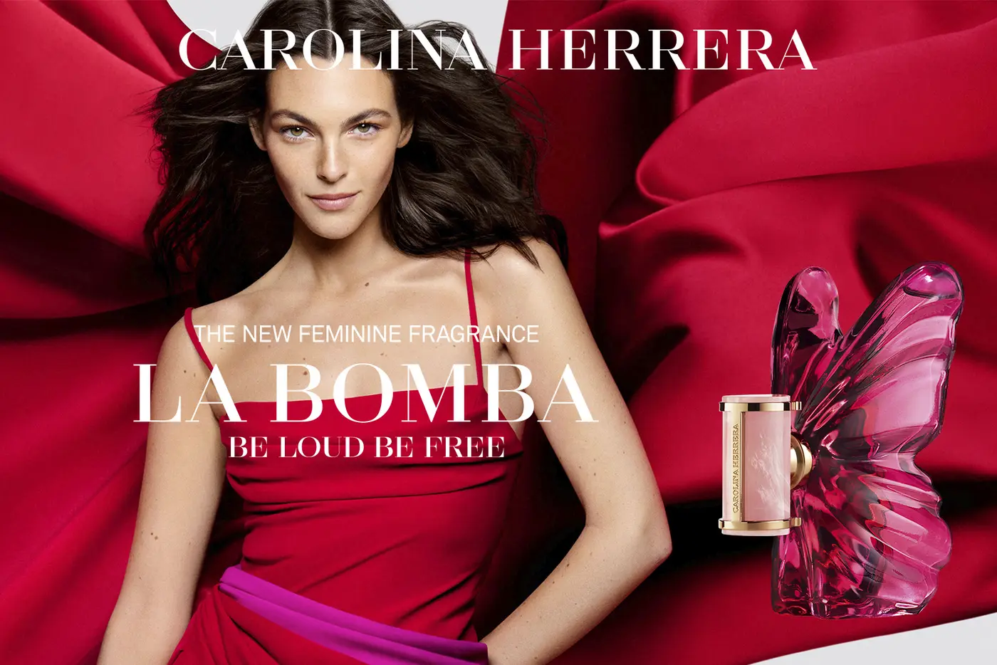 La Bomba von Carolina Herrera, Kampagnenvisual