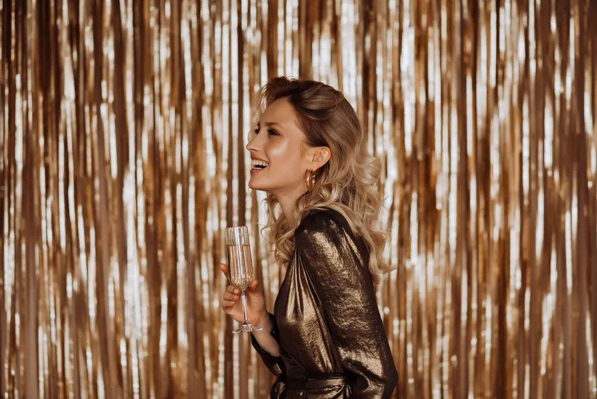 Festliches Make up Frau