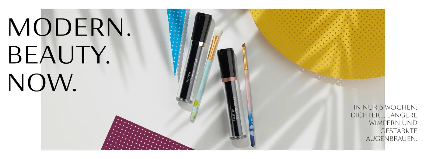 M2 BEAUTÉ Augenbrauen und Wimpernseren mit Pinselset