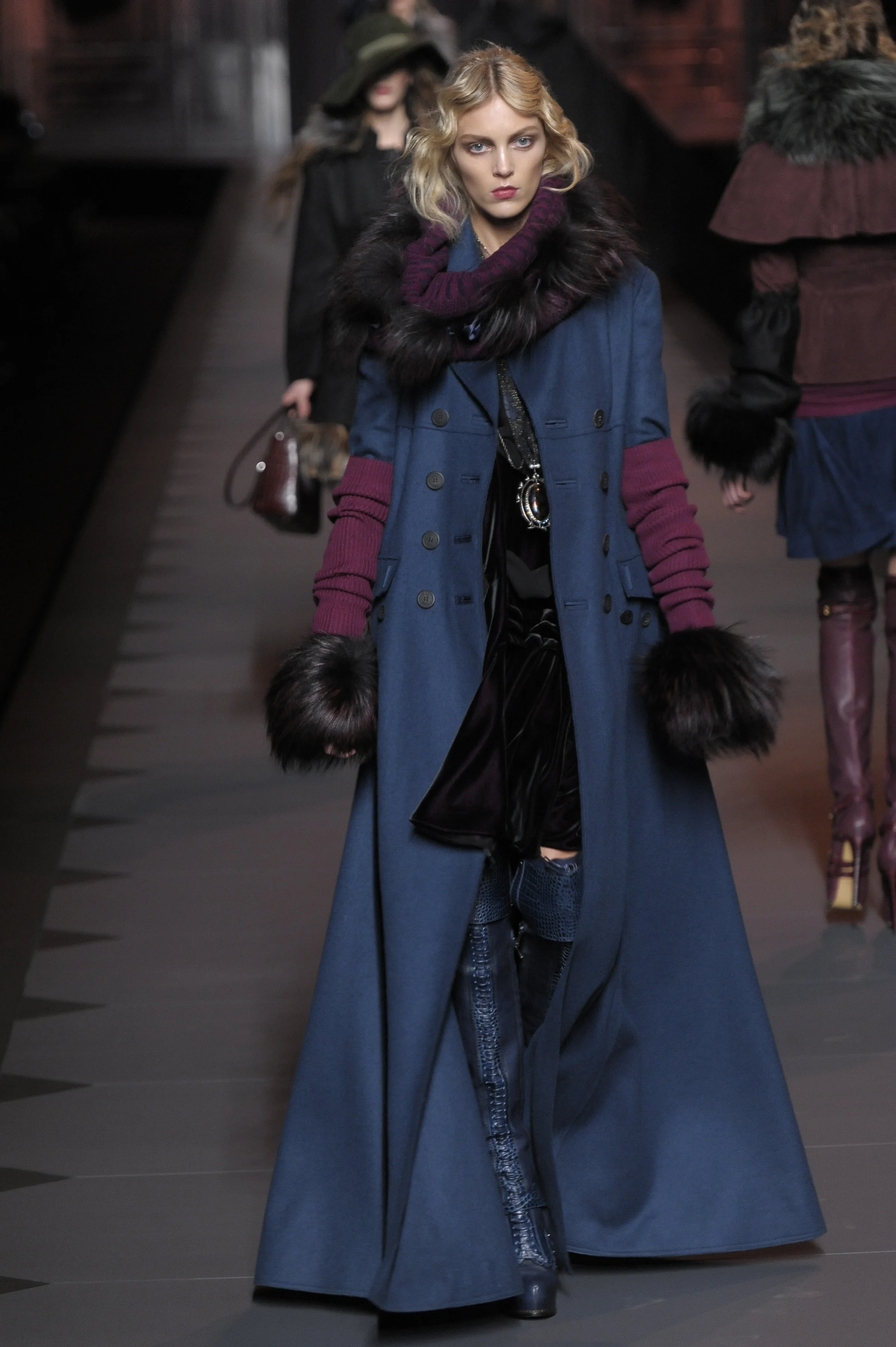 Model auf dem Runway