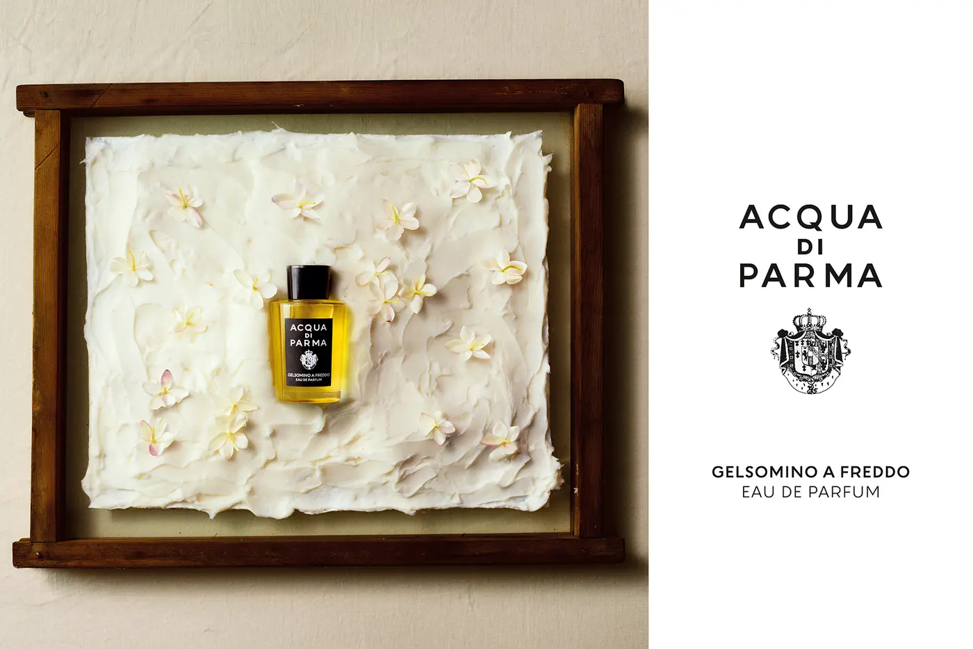 Kampagnenvisual Acqua di Parma - Gelsomino a Freddo