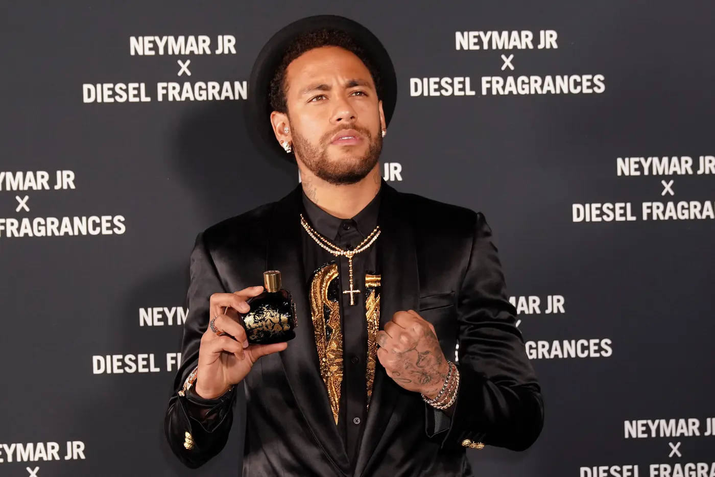 Neymar Jr. bei der Diesel „Spirit of the Brave“ Perfume Launch Party in Paris, 2019