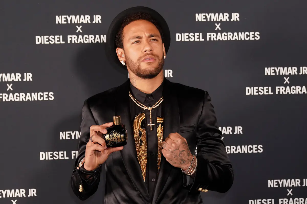 Neymar Jr. bei der Diesel „Spirit of the Brave“ Perfume Launch Party in Paris, 2019