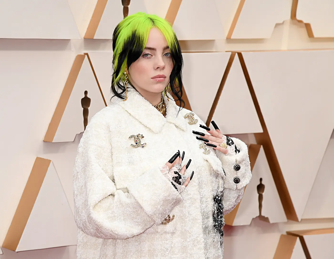 Billie Eilish bei den 92nd Annual Academy Awards in Hollywood, 2020